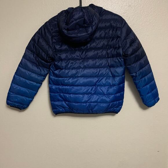 Eddie Bauer Reversable Puffer Jacket Blue Boys Size M (10/12) - Picture 3 of 6